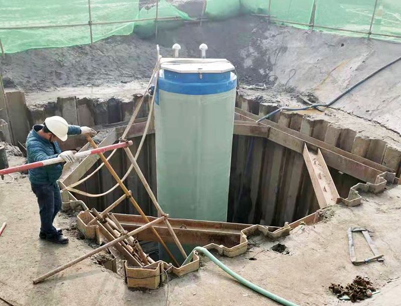 河堤采水一體化提升泵站