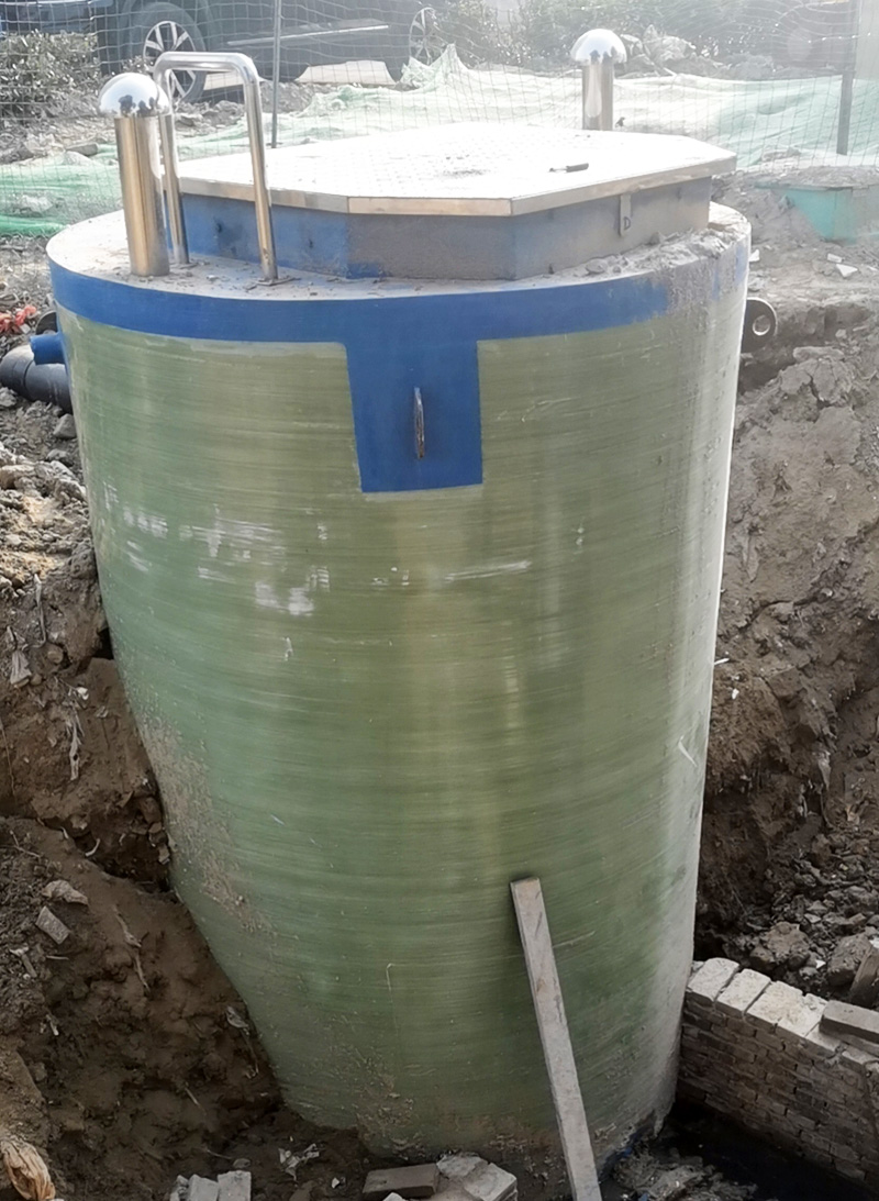 小區一體化雨水收集提升泵站
